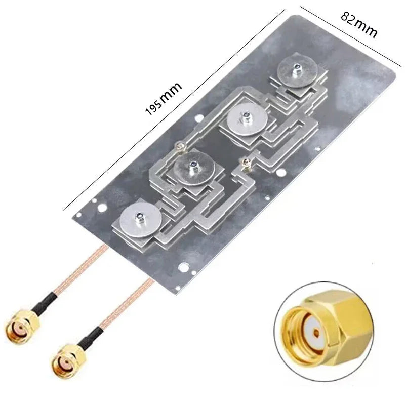 2.4G 5.8G WIFI Dual Band Wireless Router Module AP Bridge Amplifier Antenna High Gain 9-12dBi 2400-2500/5150-5850MHz