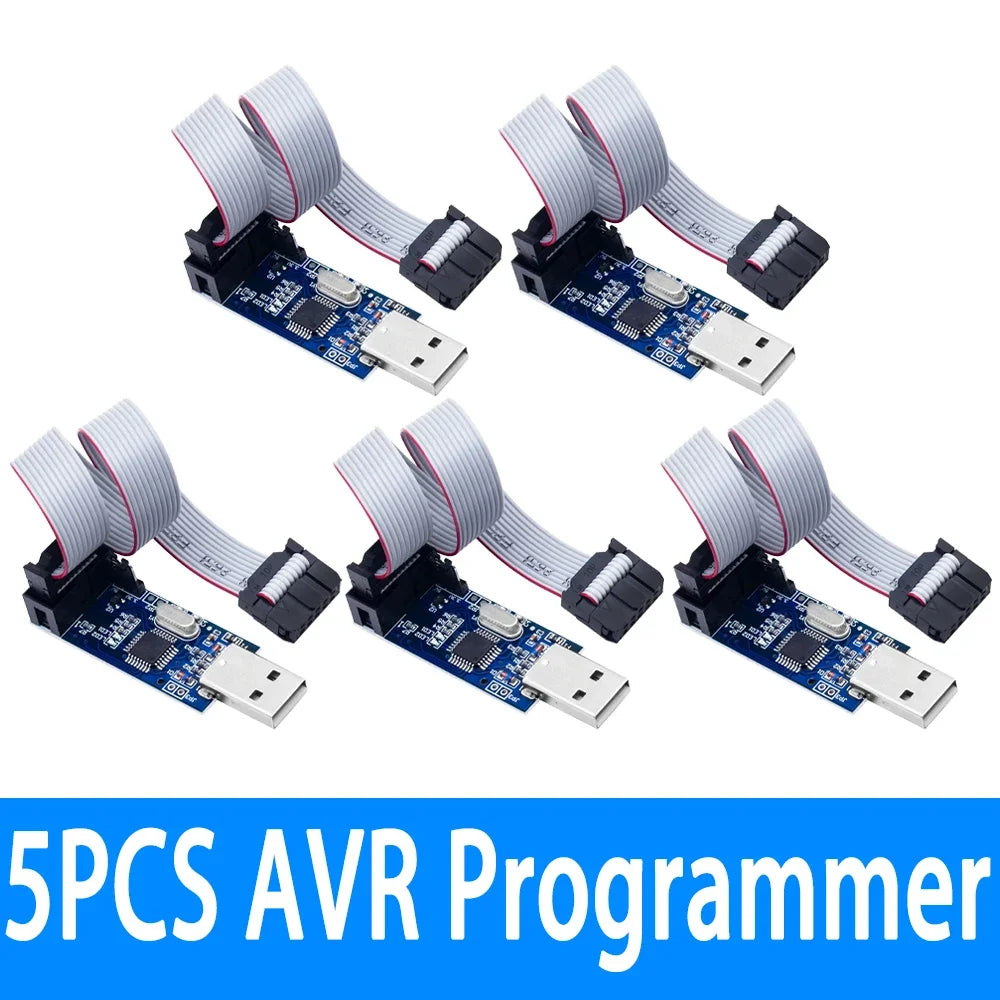1PCS~5PCS EGBO USBASP USBISP AVR Programmer USB ISP USB ASP ATMEGA8 ATMEGA128 Support Win7 64