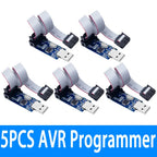 1PCS~5PCS EGBO USBASP USBISP AVR Programmer USB ISP USB ASP ATMEGA8 ATMEGA128 Support Win7 64
