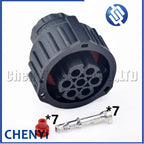 2 set 7 pin 1.5 mm BU-STE KPL CIRCULAR DIN HOUSINGS Male or Female Connector 968421-1 967650-1 1718230-1 with cable Sheath