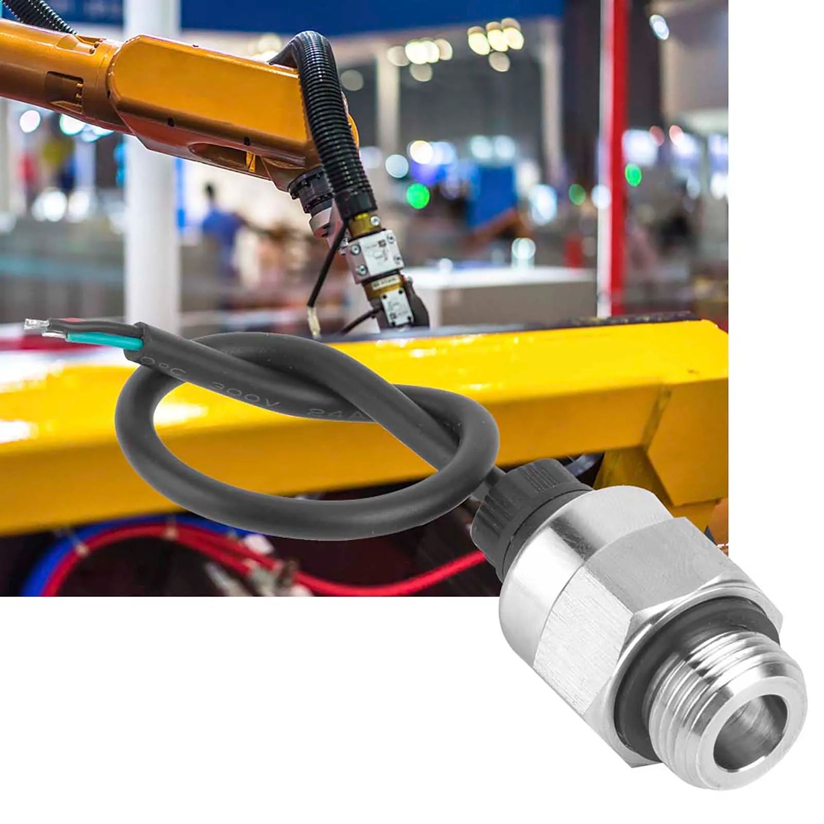 Water Pressure Transducer G3/8 Screw Connection IP65 Analog High Accuracy Water Pressure Sensor Pressure Transmitter