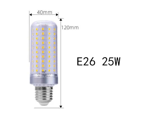 E27 B15 B22 E17 12W 16W 25W 40W LED Corn Light Bulb SMD2835 LED Bulb 110V-220V LEDs Candle Light Spotlight