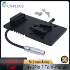 DJI Ronin 4D Camera V-Mount Battery Board To 1B 4+2Pin Female Plug