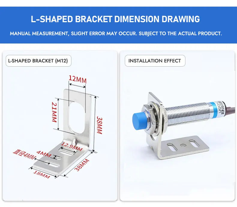LJ12A3-4-Z/BX/BY inductive Proximity switch sensor  1.2m wire Proximity switch SN04-N metal detection sensor