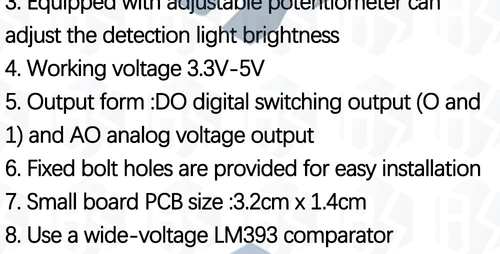 Updated LDR Photosensitive Sensor Module: for Arduino-Compatible – For Light Intensity & Brightness Detection