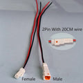 1Pair 2P 3P 4P 6P 8P For JST Plug Car Waterproof Cable Connector Male Female Pair Connector 04r/06t/02r JWPF Wiring Terminal