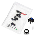 10pcs TCRT5000 TCRT5000L IR LED Emitting Diode Infrared Switch Sensor Light Lamp Micro Infra Red Phototransistor DIY PCB Circuit