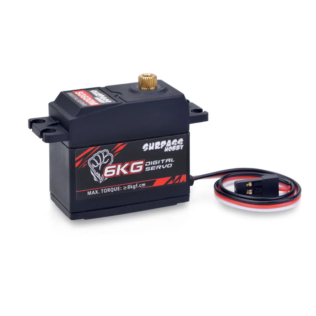 SURPASS HOBBY 9G 17G 25G 6KG 9KG 15KG 20KG Metal Gear Digital Motor RC Servo for Car Plane Robot Boat Model Wltoys Axial SCX24