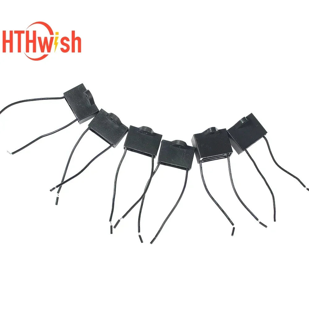 1/2PCS CBB61 450V High-Quality Fan Capacitor 5% 1UF 1.2UF 1.5UF 2UF 2.5UF 3UF 4UF 5UF 6UF 10UF for Ceiling Fans