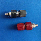 1Pcs Red Black 6mm Posts Terminal Blocks Power Supply Terminals M6 Welding Machine Inverter Post Connector