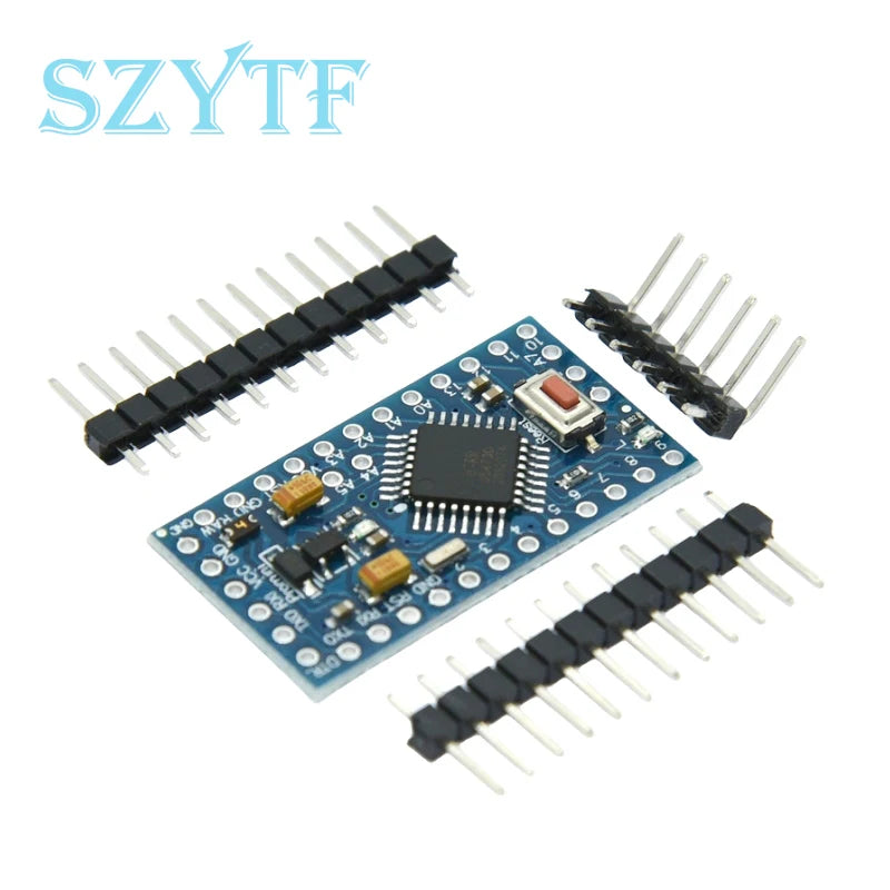 Pro Mini 328 Mini 3.3V/8M 5V/16M ATMEGA328/PB ATMEGA328P-AU 3.3V/8MHz 5V/16MHZ For Arduino