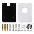 Raspberry Pi 5 Acrylic Case 1-5 Layer Transparent Enclosure PWN Cooling Fan Stackable Plate Shell for Raspberry Pi 5 RPi 5