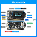Heltec V4 ESP32 LoRa 32 Development Board Meshtastic Kit ESP32-S3 SX1262 27dBm OLED Display for Meshtastic WiFi IoT Arduino
