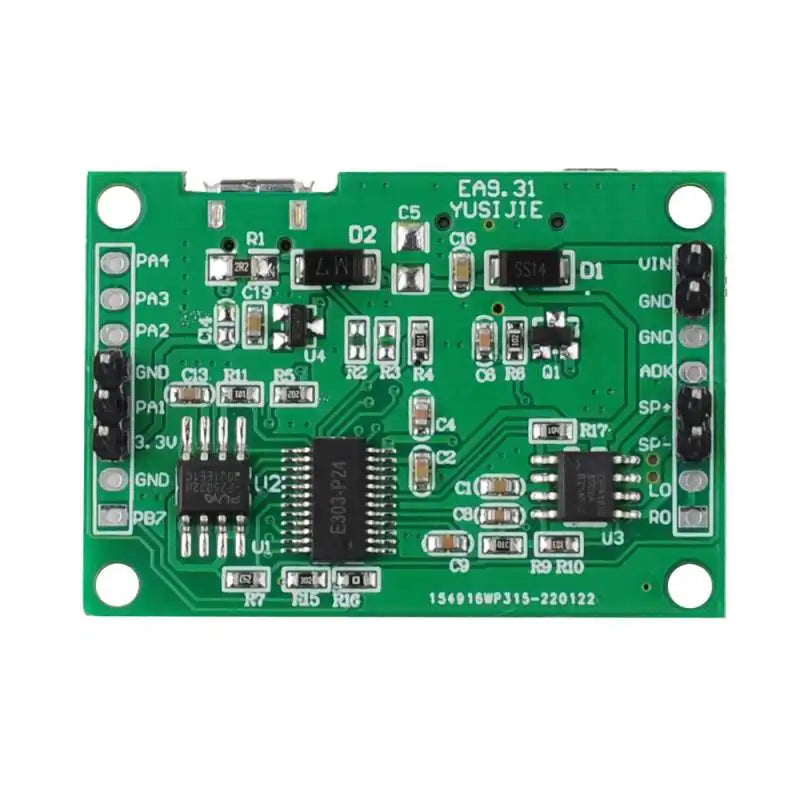 Sound Recording Module MP3 Music Voice Playback Kit with PIR Infrared Sensor Support USB Download TF Card for DIY Shop Welcomer