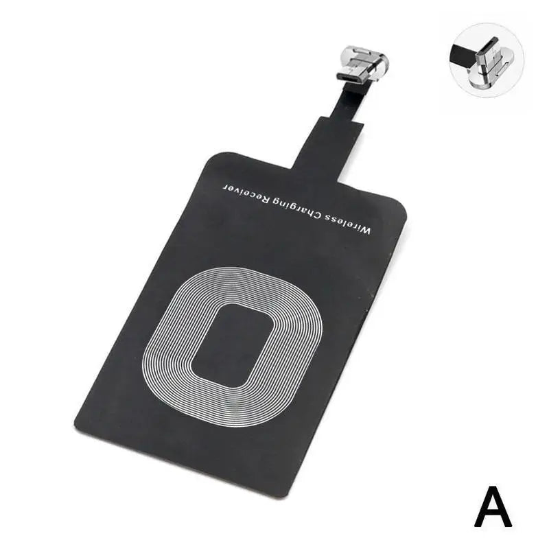 Wireless Charging Receiver for Android  and Type C Fast Wireless Charger Adapter