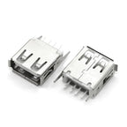 5Pcs USB Type A Standard Port Female Solder Jacks Connector PCB Socket USB-A USB-B Type