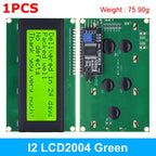 TZT LCD2004+I2C 2004 20x4 2004A Blue/Green screen HD44780 Character LCD /w IIC/I2C Serial Interface Adapter Module For Arduino