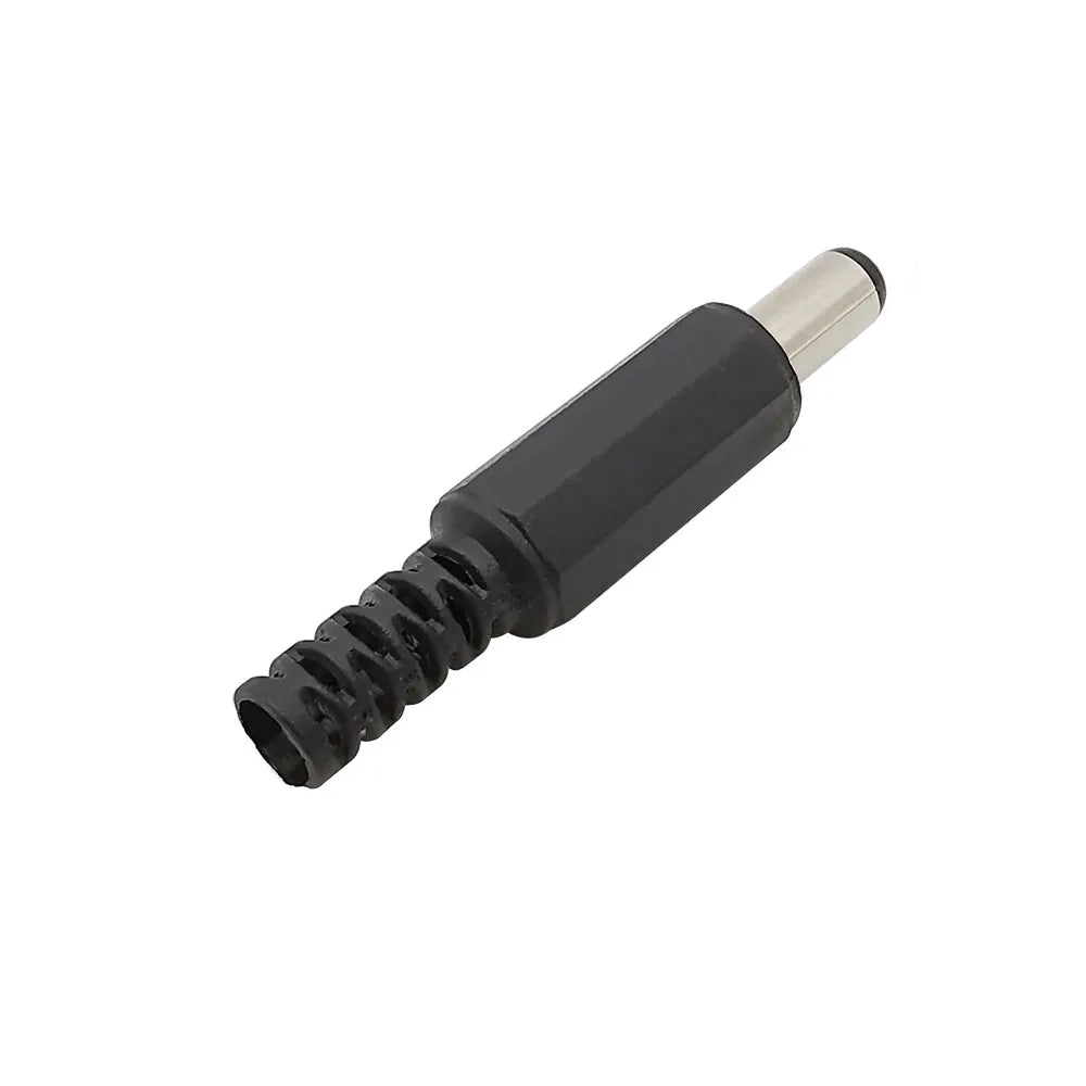 5/10Pcs DC Power Male Plug 5.5mm x 2.5mm Jack Adapter DC Plugs Solder Type Connector 5.5* 2.5mm For DIY Electronics Projects
