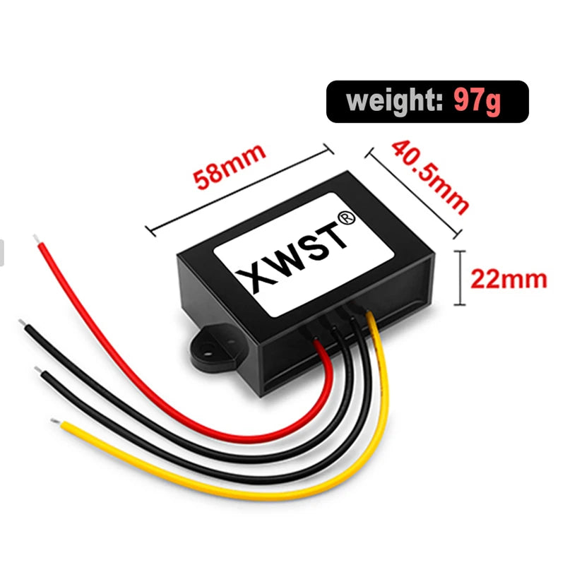 XWST DC DC Boost Buck Converter 9-36V 12V 24V  to 24V Stabilizer Power Supply 1-30A Voltage Regulator 24V for Led Monitoring CE