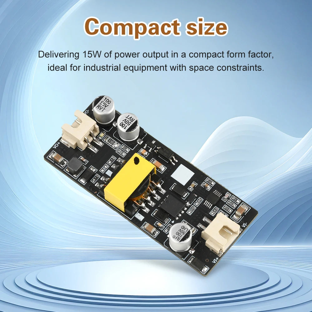 DC-DC DC Converter Isolated Power Supply Module Input 12-24V Output 12V24V Power 15W Singal/Double-ended Terminal Wire