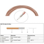 1Pcs RG178 Cable SMA Male/Female to U.FL IPX-1 Female Jack Connector RG-178 RF Coaxial Pigtail WIFI Antenna Extension Cable