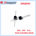 100pcs/Lot 30SQ045 R-6 30A 45V Solar Schottky diode Best quality