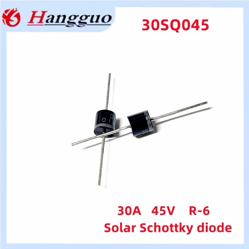 100pcs/Lot 30SQ045 R-6 30A 45V Solar Schottky diode Best quality