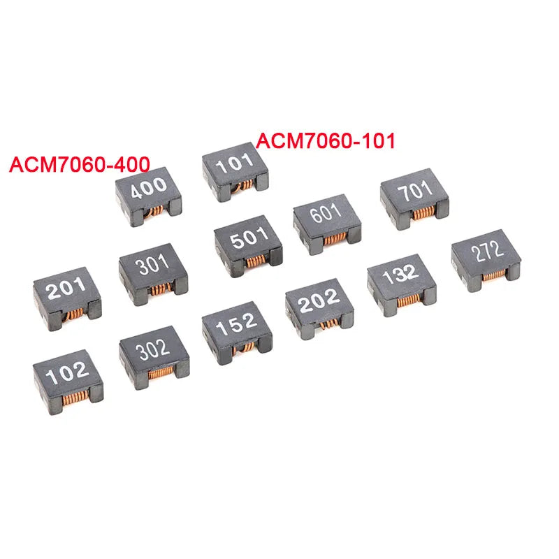 10Pcs/5pcs ACM7060 ACM4520 ACM9070 ACM1211 101 102 501 152 231 301 381 401 701 901 222 202 SMD Chip Common Mode Inductor Filter