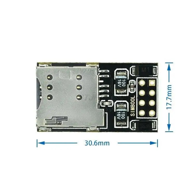 SIM800L GPRS GSM Module MicroSIM Card Core BOard Quad-band TTL Serial Port for ESP8266 ESP32
