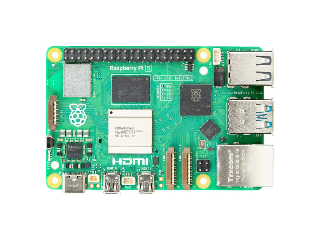 Official Original Raspberry Pi 5 Cortex-A76 Linux 2GB 4GB 8GB 16GB Arm Board Python Programlama PCIe Gigabit Ethernet USB3.0