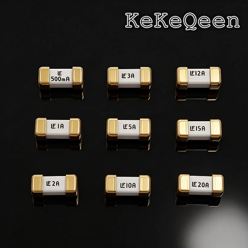 Original New 0451 FUSE BRD MNT 1808 Fuses Fast Blow 125V 500mA 1A 2A 3A 4A 5A 6A 1.5A 2.5A 3.15A 3.5A 6.3A 7A 8A 10A 12A 15A 20A