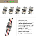Cable Terminal Electric Wire Connector Clamp Block Quick Splice Scotch Lock Crimp for LED Car Wiring Joint Kit Tool Accessories