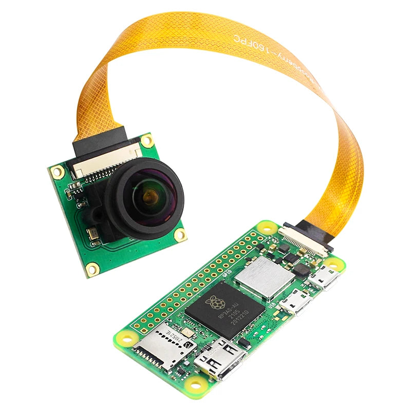 Raspberry Pi Camera 175 Degree OV5647 Sensor 5MP Cameras Module Wide Angle Fisheye Lens for Pi 5 / 4B / 3B+ / 3B / Zero 2 W 1.3