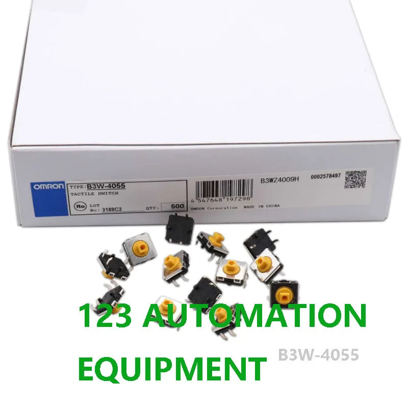 50pcs Authentic New Omron B3W-1000 1002 1050 1052 4000 4005 4050 4055 Waterproof Tactile Switch Sealed Light Touch Switch