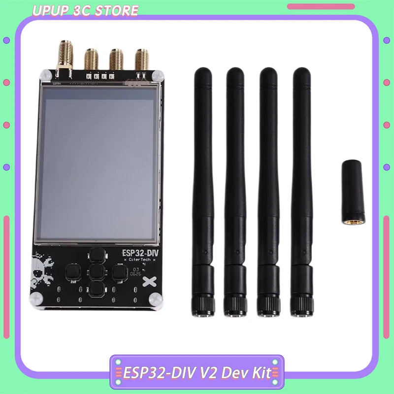 ESP32-DIV V2 Development Board Kit Bigger Antenna NRF24 CC1101 IOT Development Board Dual Core WiFi Bluetooth for MCU Module