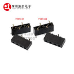 10pcs 2.54mm SMD Short Version PH5mm Single Row SMT 1X3/4/5/6P 8P 10P 12P 20P Stackable PCB Female Pin Header Socket Connector