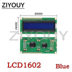 LCD1602 + I2C 16x2 1602A PCF8574T Blue/Green screen HD44780 Character LCD /w IIC/I2C Serial Interface Adapter Module For Arduino