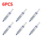1-10PCS HY510 Thermal Conductive Compound Silicone Grease Thermal Paste for GPU CPU Chipset Cooling Grey Cooler