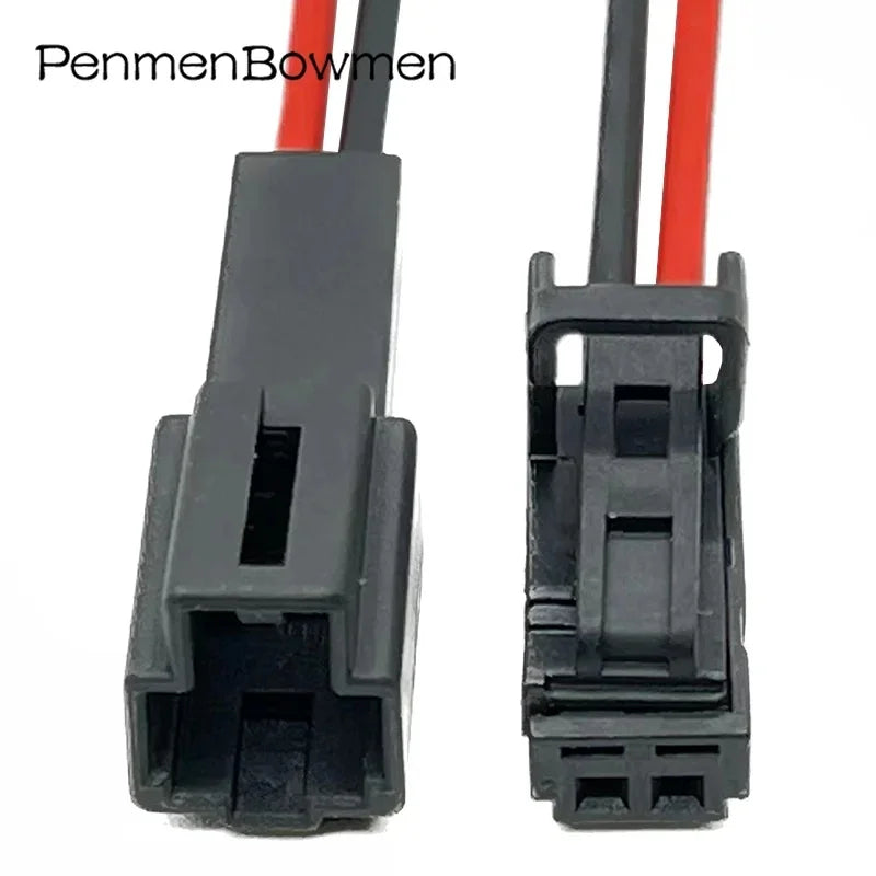 1 Set 2 Pin Car Door Side Light Electrical Connector Female Male Wire Harness Plug for 4B0971832 4E0972575 1-1534113-1 1534155-1