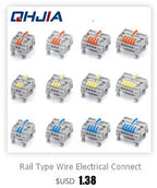 Din Rail Terminal Block Distribution Power Wire Electrical Connector Electric Split Junction Box UKK80A/125A/160A/250A/400A/500A