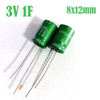 (2PCS)3V 1F 3F 3.3V 5F 10F 15F 20F 25F 30F 40F 70F 100F Supercapacitor /Super Faraday capacitor