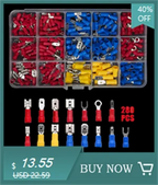 10 set/lot SM 2.54mm 2 Pin Female and Male Housing Splice Terminals Jack Connector AWG 28-22 SM-2P SM-2R JST Wire Adapter Blocks