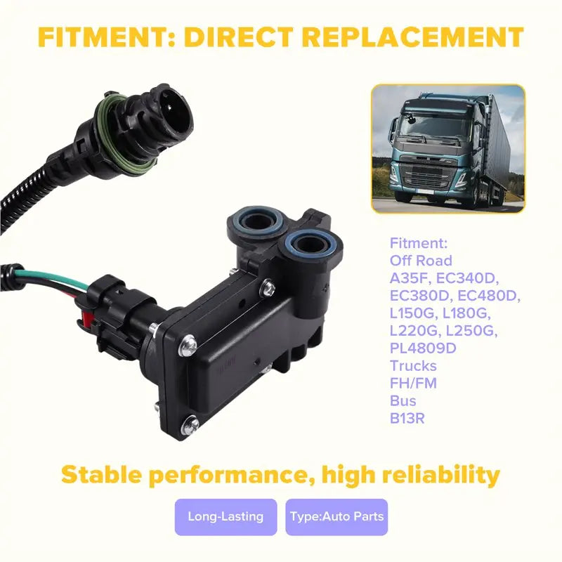 For Volvo FH/FM/FMX/NH Compatible 21713917 Differential EGR Pressure Sensor 21442662