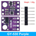 TZT VL53L0X Time-of-Flight (ToF) Laser Ranging Sensor Breakout 940nm GY-VL53L0XV2 Laser Distance Module I2C IIC 25MM*10.7MM
