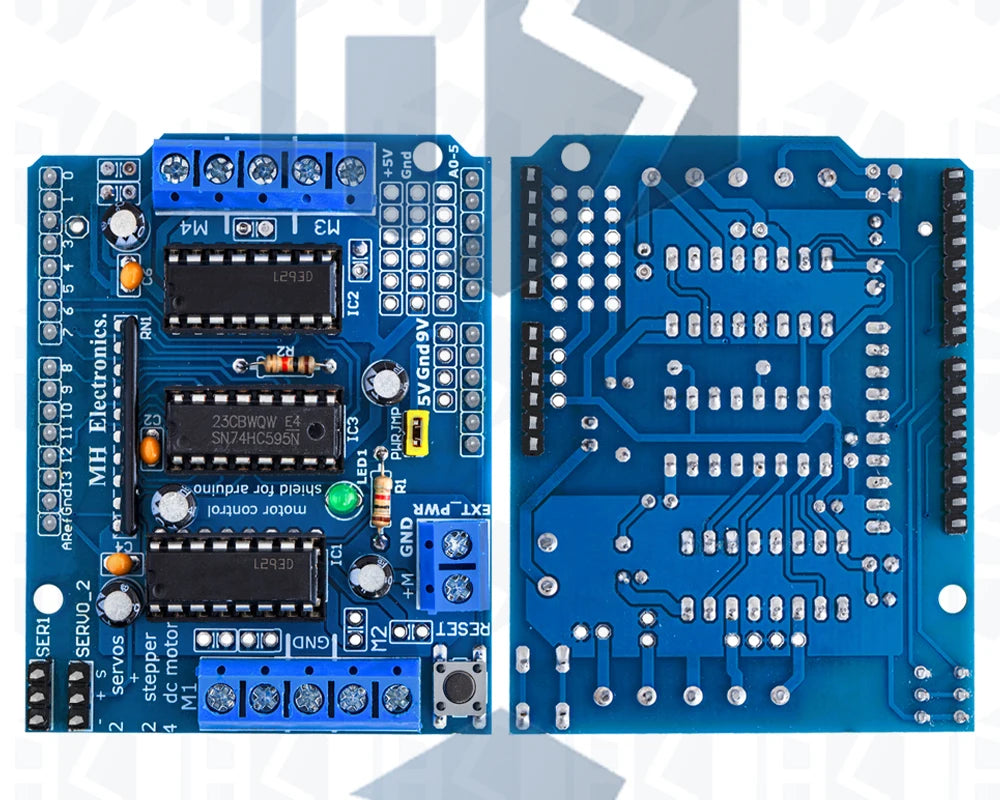 1PCS  L293D Motor Control Shield -Motor Drive Expansion Board for Arduino