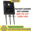 TO-247 5PCS-10Units-20Pieces FGH40T120SMD 40T120SMD IGBT 1200V 40A fast shipping quality fast delivery