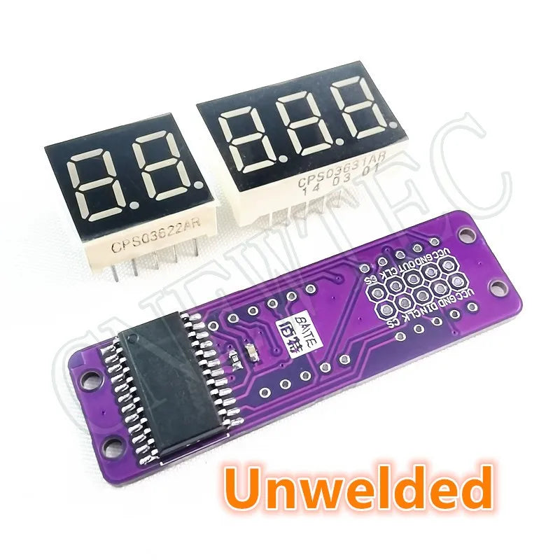 MAX7219 0.36 Inch 5 Bits Digital LED Display 7 Segment Module 6 Color Available for Arduino STM32 STC AVR ESP32 Unwelded