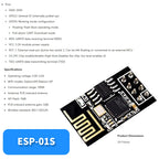 ESP01 Programmer Adapter USB to ESP8266 ESP01S Downloader with Auto Download Function CH340 for Arduino DIY Projects