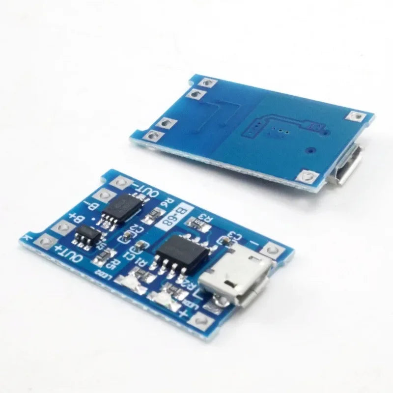 TP4056 Lithium Battery Charging Board Module MICRO USB Interface 1A Charger with Protection for Arduino 1-10 pcs