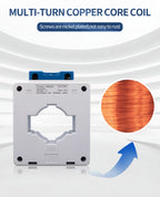 TOMZN Current Transformer 75/5A 2000/5A 1:400 1:15 CT 75A 100A 150A 200A 250A 1000A 1500A 2000A Factory Price Sealed Busbar Type